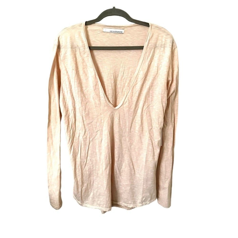 STILLWATER The Deepest U Neck Long Sleeve NWT Sz L‎